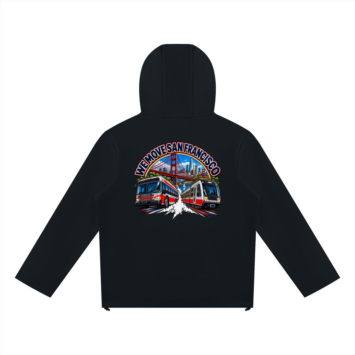 We Move San Francisco Full Zip Hoodie
