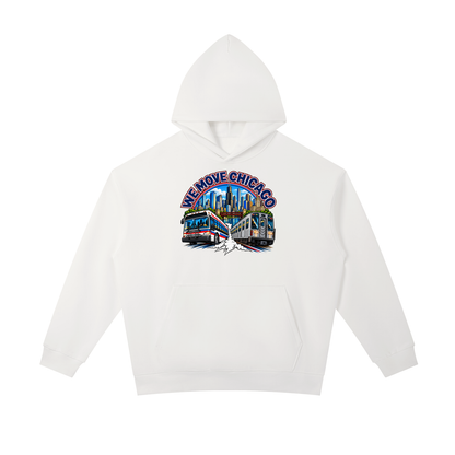 We Move Chicago Pull Over Hoodie