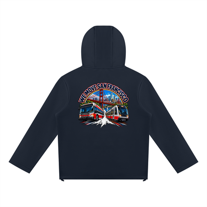 We Move San Francisco Full Zip Hoodie
