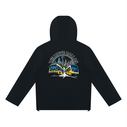 We Move Dallas Full Zip Hoodie