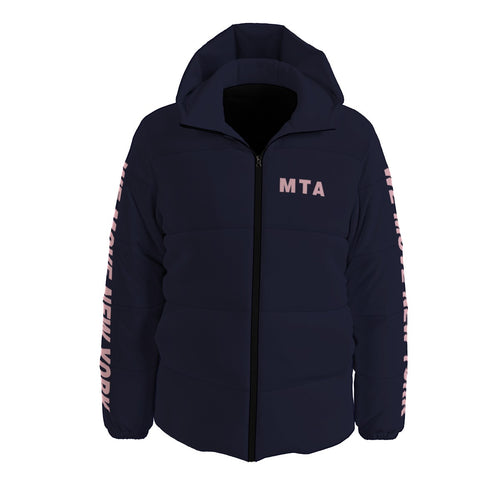 MTA Puffer Coat (pink)