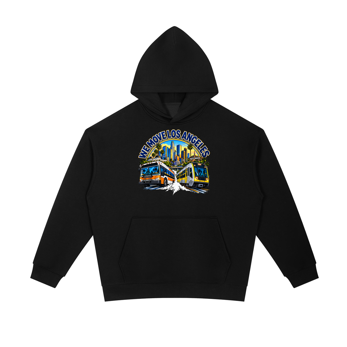 We Move Los Angeles Pull Over Hoodie