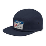 Do Not Talk To Operator Five Panel Cap