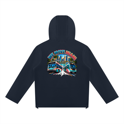 We Move Miami Full Zip Hoodie