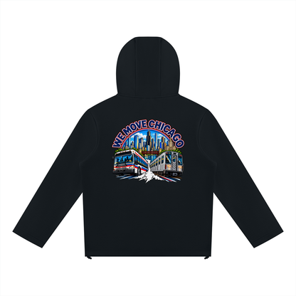 We Move Chicago Full Zip Hoodie