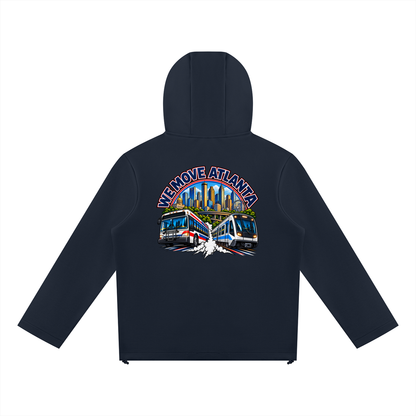 We Move Atlanta Full Zip Hoodie