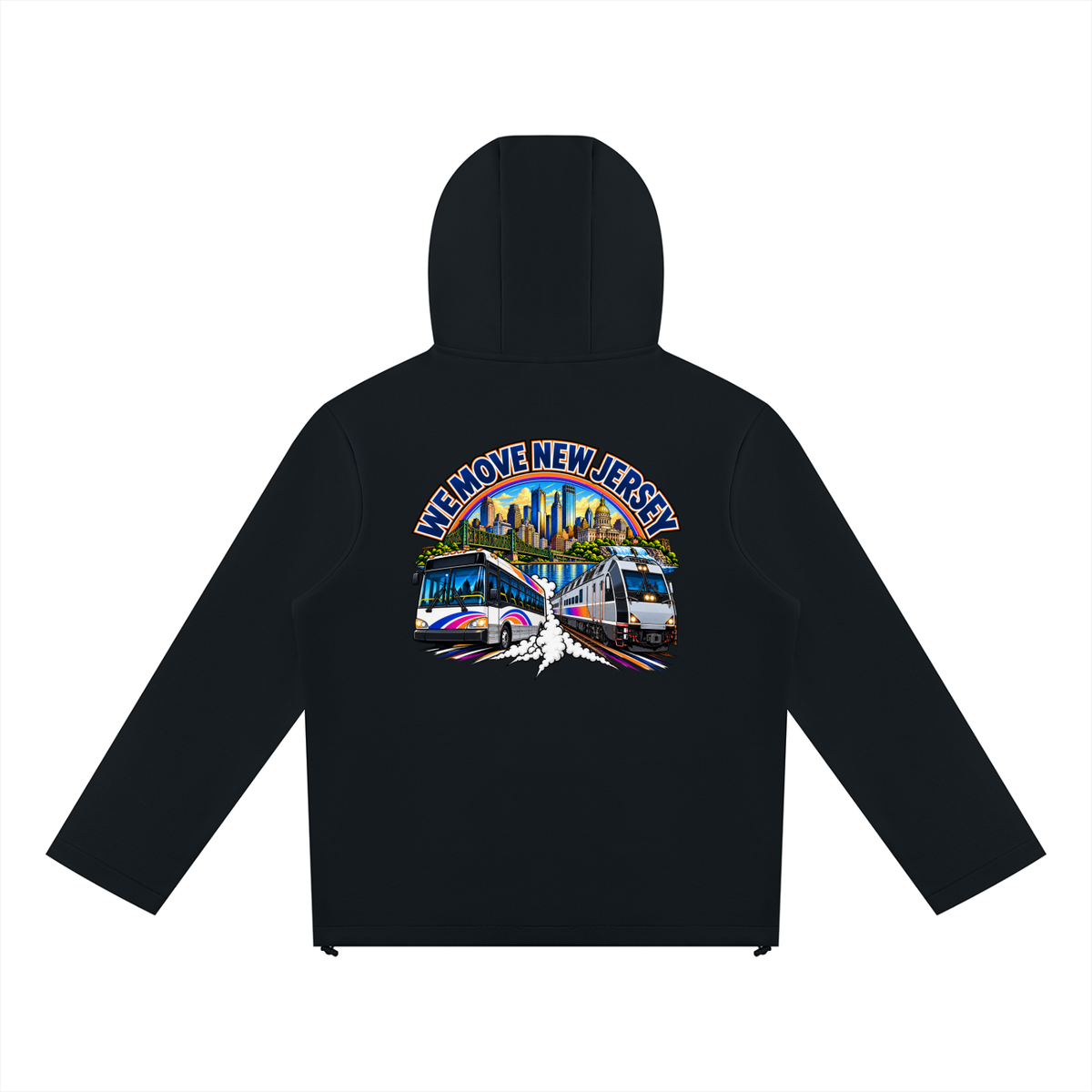 We Move New Jersey Full Zip Hoodie