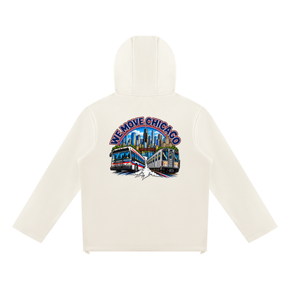 We Move Chicago Full Zip Hoodie