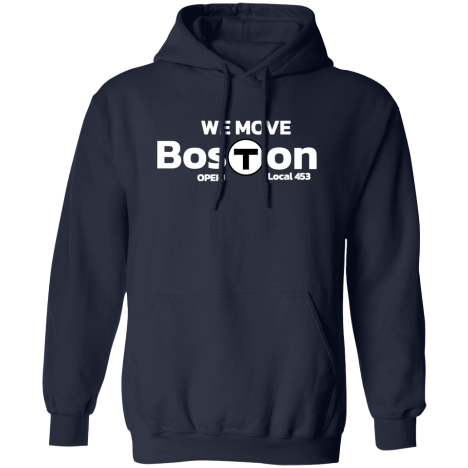 We Move Boston Pullover Hoodie