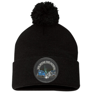 We Move The North Pom Pom Cap - Patch