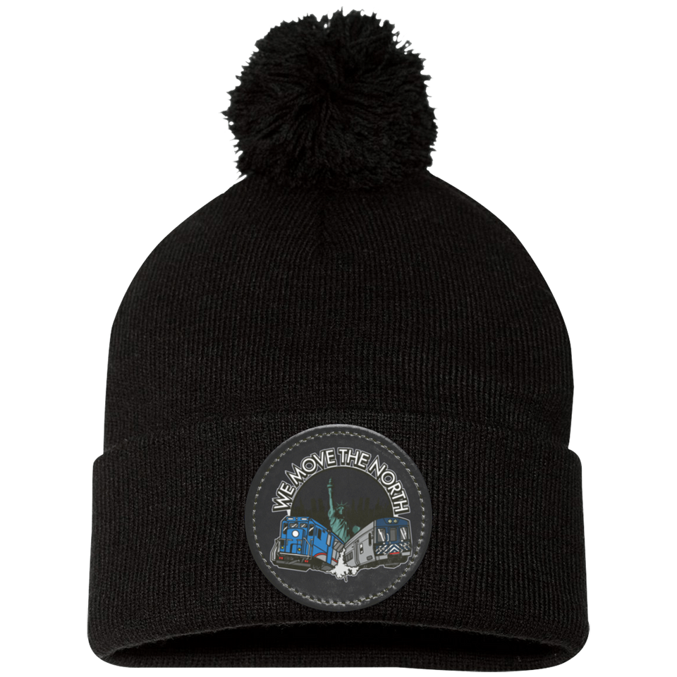 We Move The North Pom Pom Cap - Patch