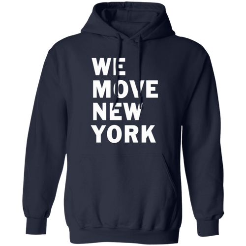 WMNY Bold Navy Pullover Hoodie