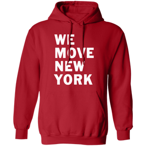 WMNY Bold Red Pullover Hoodie