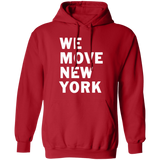 WMNY Bold Red Pullover Hoodie