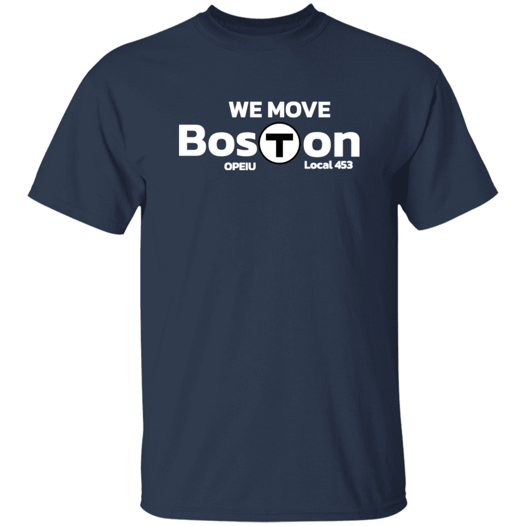 We Move Boston T-Shirt