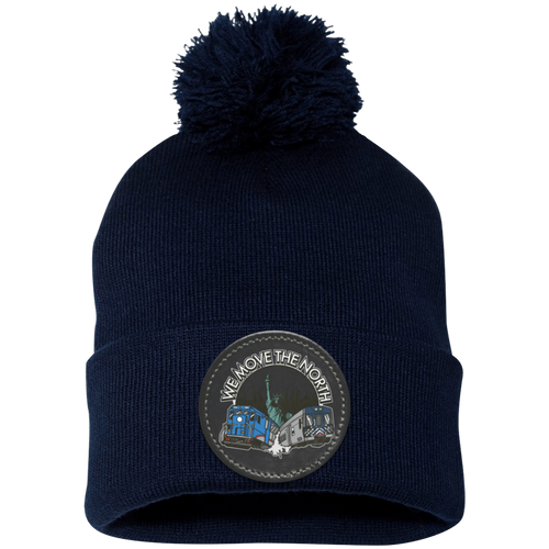 We Move The North Pom Pom Cap - Patch