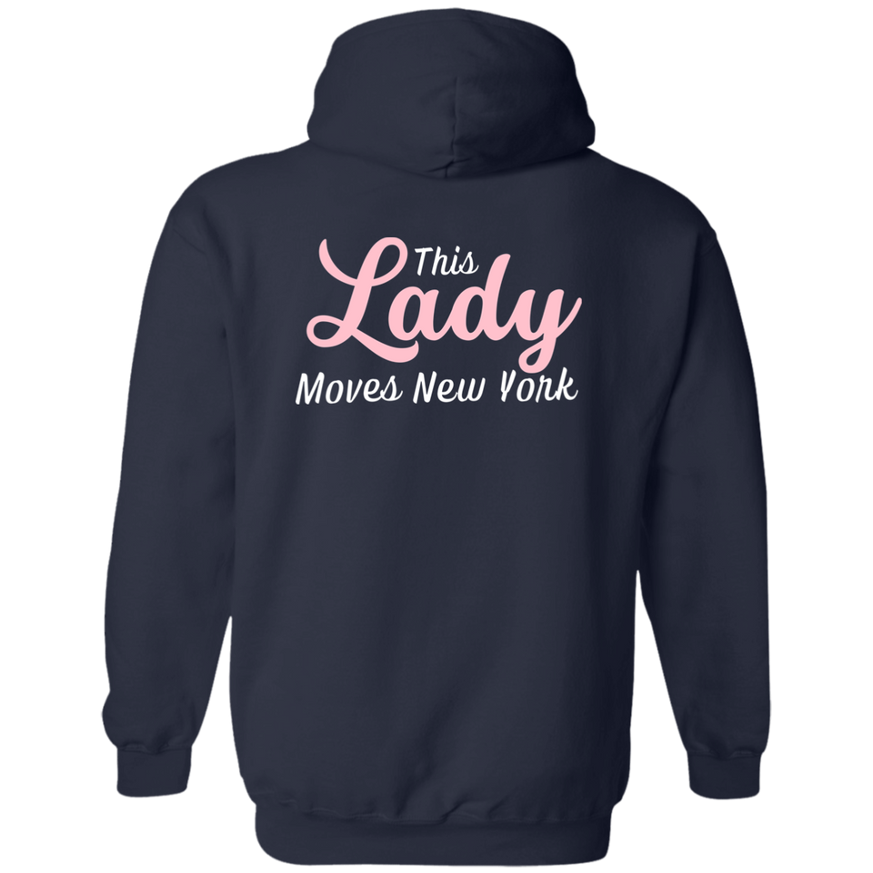 This Lady Moves New York Full Zip Hoodie