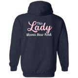 This Lady Moves New York Full Zip Hoodie