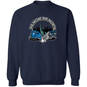 We Move The North Crewneck Sweatshirt 8 oz