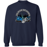 We Move The North Crewneck Sweatshirt 8 oz