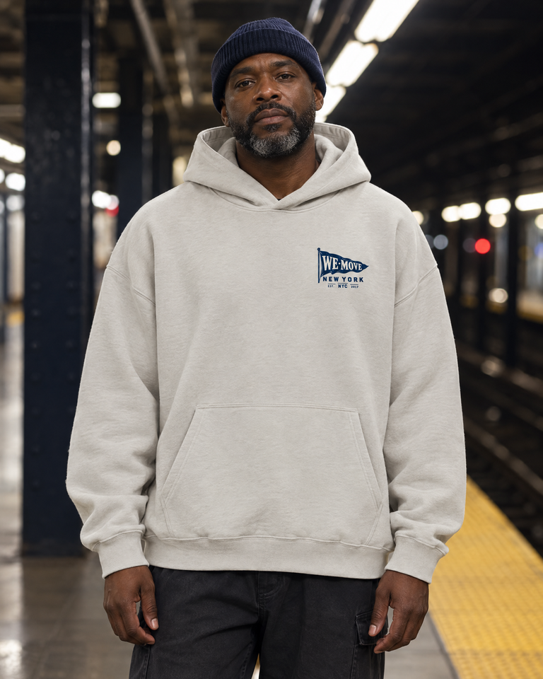 Pennant Hoodie — We Move New York