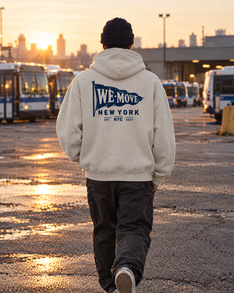 Pennant Hoodie — We Move New York