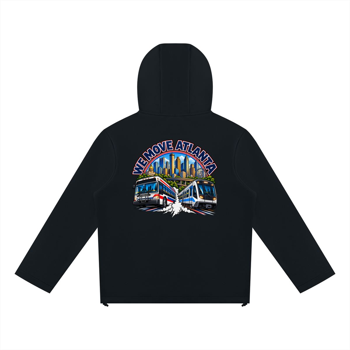 We Move Atlanta Full Zip Hoodie