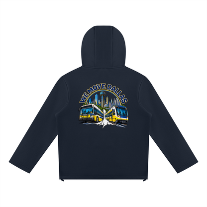We Move Dallas Full Zip Hoodie