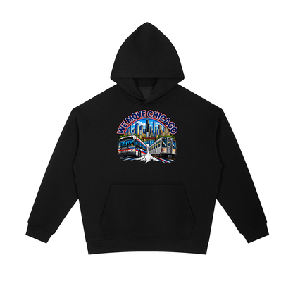 We Move Chicago Pull Over Hoodie
