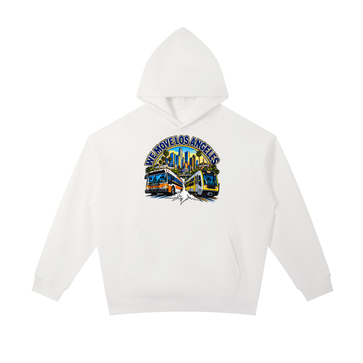 We Move Los Angeles Pull Over Hoodie