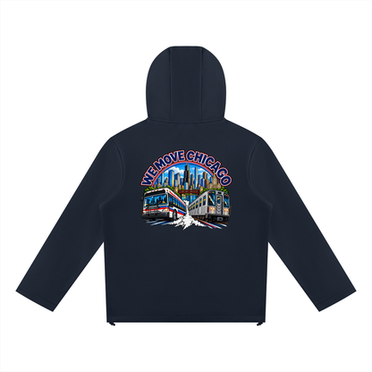 We Move Chicago Full Zip Hoodie
