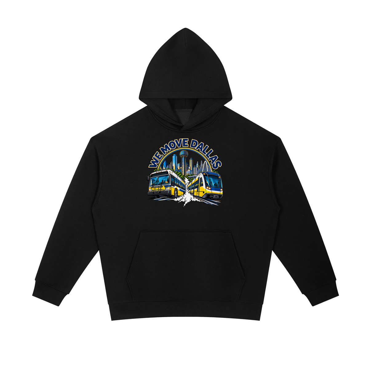 We Move Dallas Pull Over Hoodie