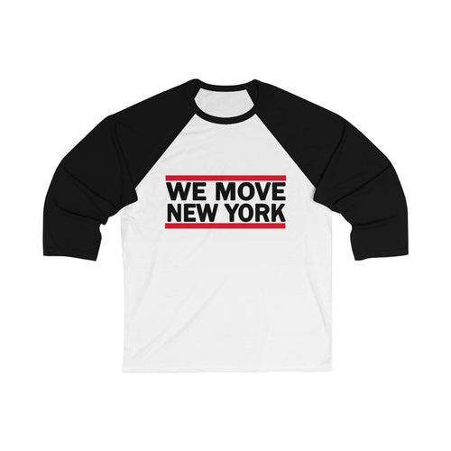 WMNY Classic 3/4 Sleeve Baseball Tee