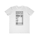 We Move New York Nutrition Facts Tee