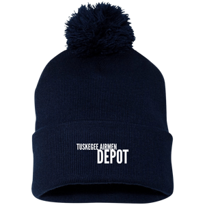 Tuskegee Airmen Depot Pom Pom Beanie