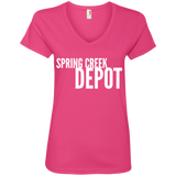 Spring Creek Depot Ladies' V-Neck T-Shirt