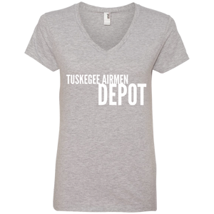 Tuskegee Airmen Depot Ladies' V-Neck T-Shirt