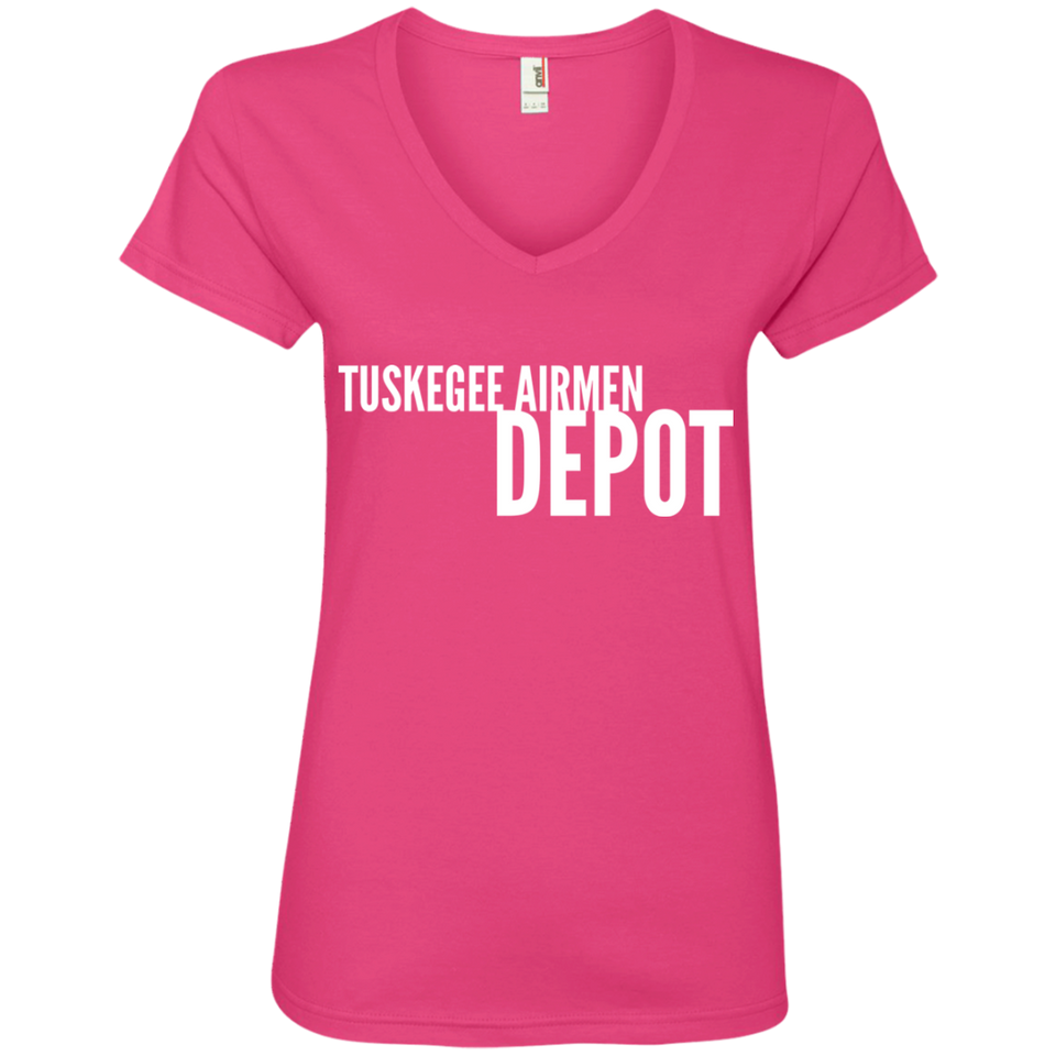 Tuskegee Airmen Depot Ladies' V-Neck T-Shirt