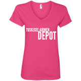 Tuskegee Airmen Depot Ladies' V-Neck T-Shirt