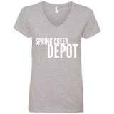 Spring Creek Depot Ladies' V-Neck T-Shirt