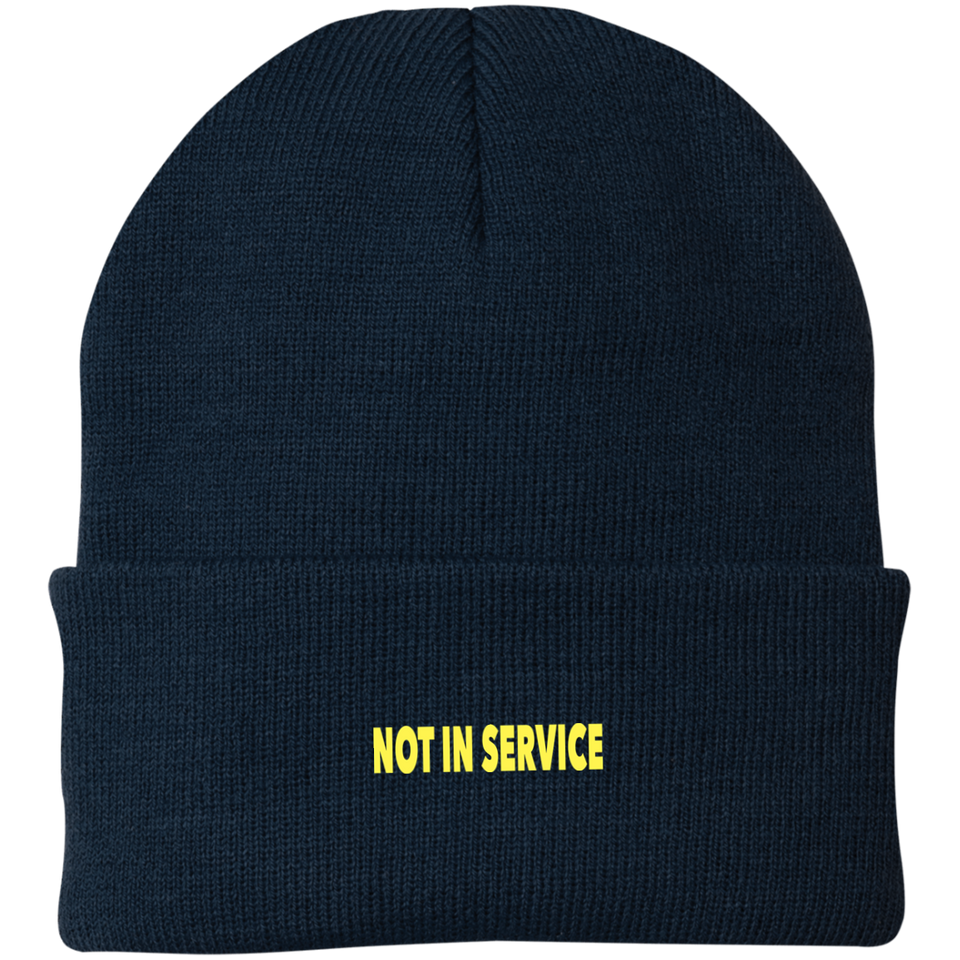 Not In Service Knit Cap