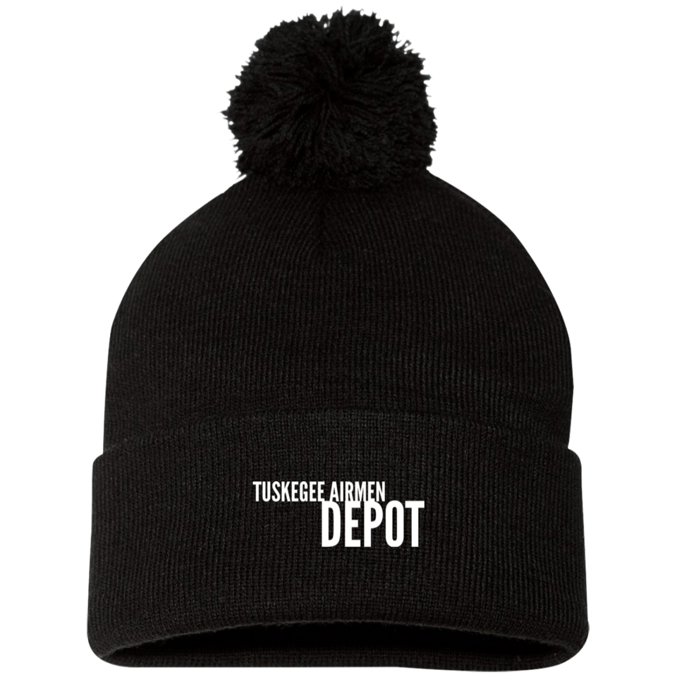 Tuskegee Airmen Depot Pom Pom Beanie