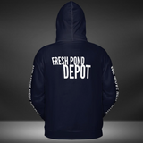 Fresh Pond Text Hoodie