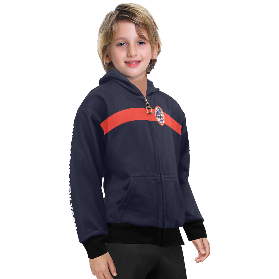 Custom Baisley Park Depot Youth hoodie Big Boys' Zip Up Hoodie (H58)